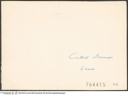 Rückseite von bh764415_recto