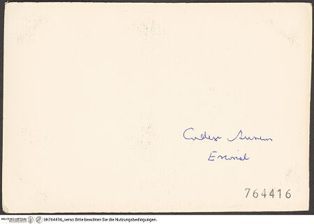 Rückseite von bh764416_recto