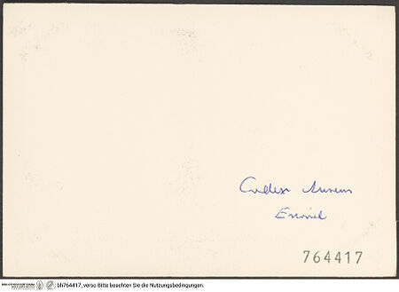 Rückseite von bh764417_recto