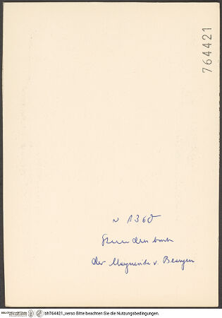 Rückseite von bh764421_recto