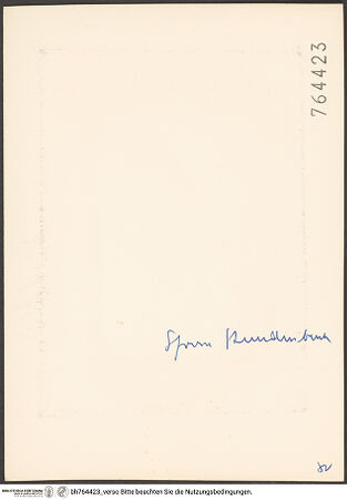 Rückseite von bh764423_recto