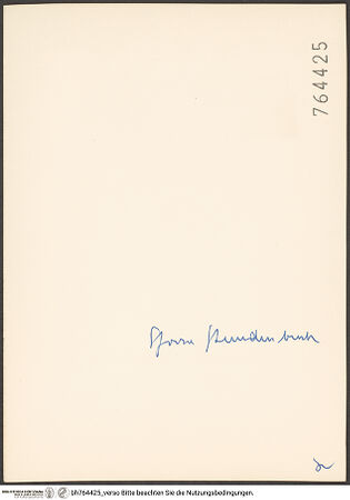 Rückseite von bh764425_recto