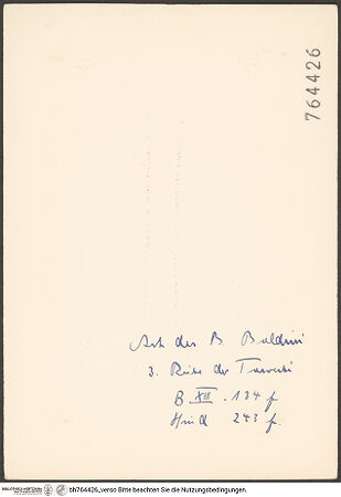 Rückseite von bh764426_recto