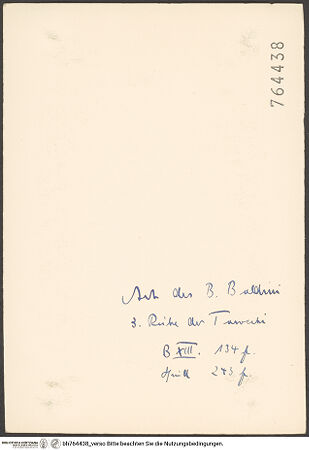 Rückseite von bh764438_recto