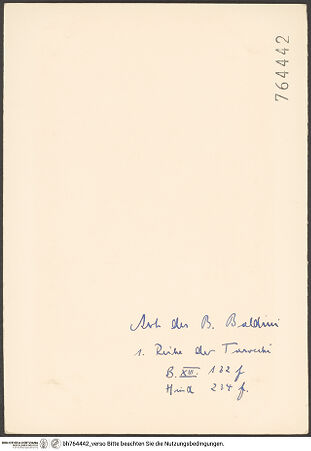 Rückseite von bh764442_recto