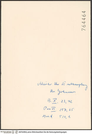 Rückseite von bh764464_recto