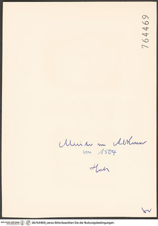 Rückseite von bh764469_recto