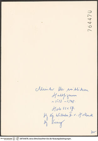 Rückseite von bh764470_recto