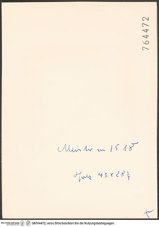 Rückseite von bh764472_recto