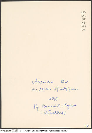 Rückseite von bh764475_recto