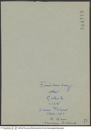 Rückseite von bh764719_recto