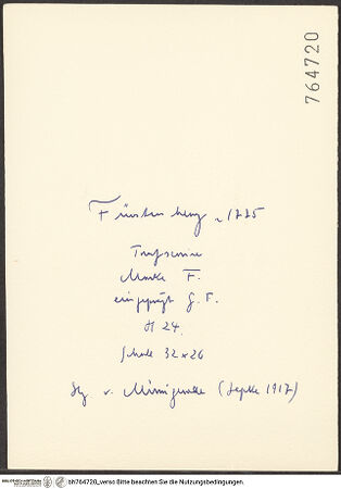 Rückseite von bh764720_recto