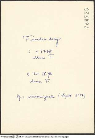 Rückseite von bh764725_recto