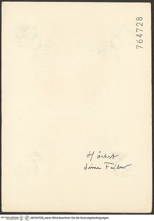 Rückseite von bh764728_recto