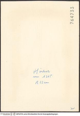 Rückseite von bh764733_recto