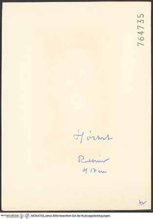 Rückseite von bh764735_recto