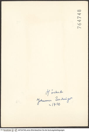 Rückseite von bh764748_recto