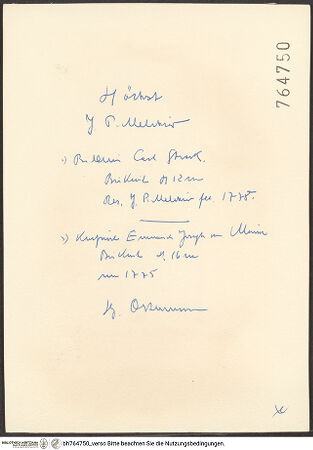 Rückseite von bh764750_recto