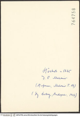 Rückseite von bh764758_recto