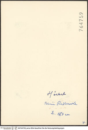 Rückseite von bh764759_recto