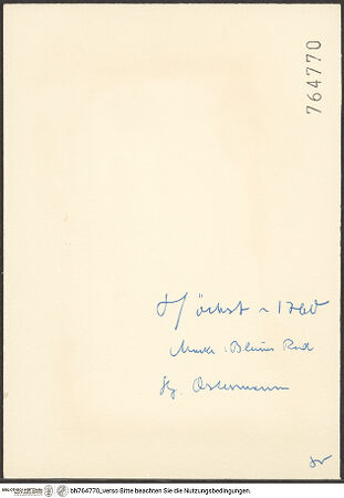 Rückseite von bh764770_recto