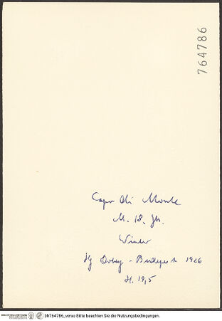 Rückseite von bh764786_recto