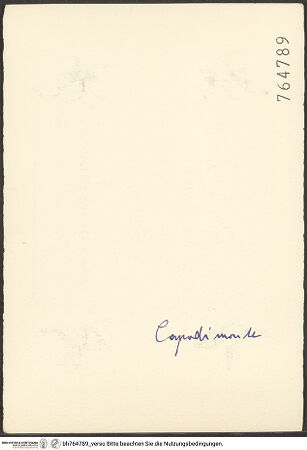 Rückseite von bh764789_recto