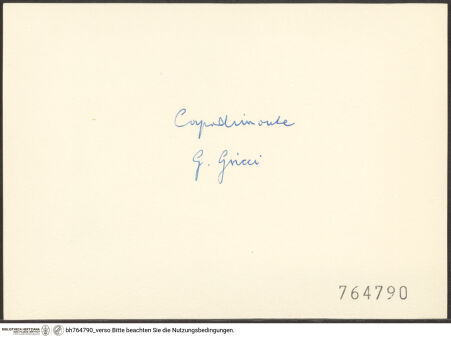 Rückseite von bh764790_recto