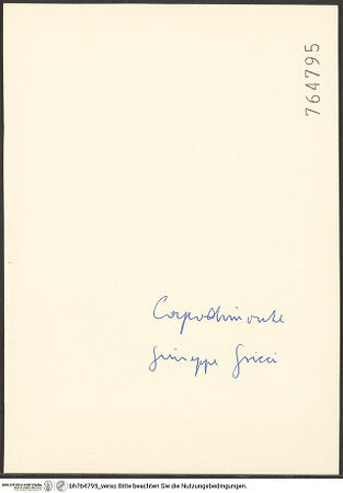 Rückseite von bh764795_recto