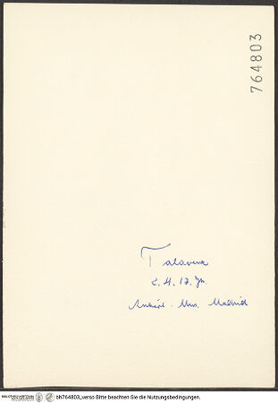 Rückseite von bh764803_recto