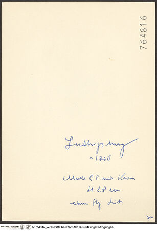 Rückseite von bh764816_recto