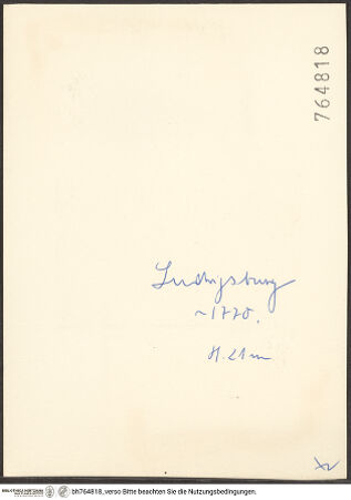 Rückseite von bh764818_recto