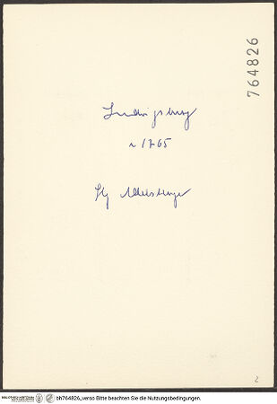 Rückseite von bh764826_recto