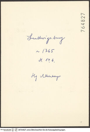 Rückseite von bh764827_recto