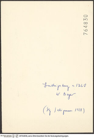 Rückseite von bh764830_recto