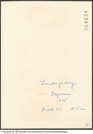 Rückseite von bh764834_recto