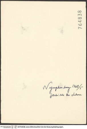 Rückseite von bh764838_recto