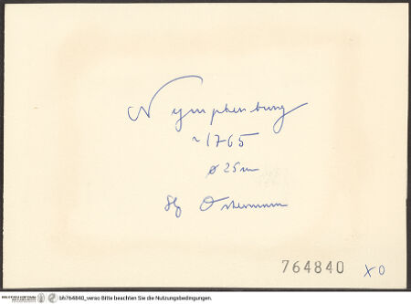 Rückseite von bh764840_recto