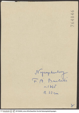 Rückseite von bh764846_recto