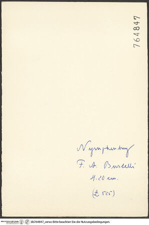 Rückseite von bh764847_recto