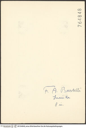 Rückseite von bh764848_recto