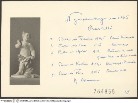 Rückseite von bh764855_recto