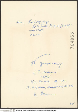 Rückseite von bh764856_recto