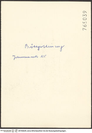 Rückseite von bh765039_recto