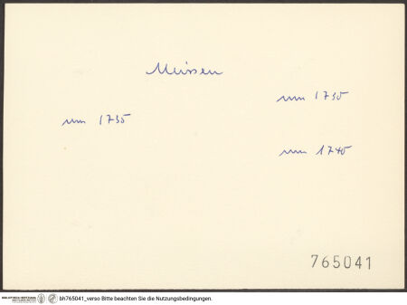 Rückseite von bh765041_recto