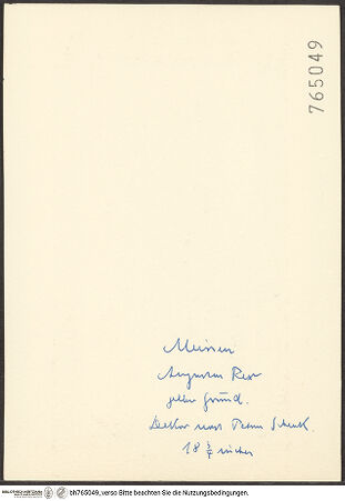 Rückseite von bh765049_recto