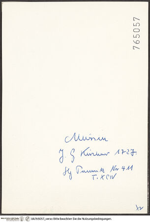 Rückseite von bh765057_recto