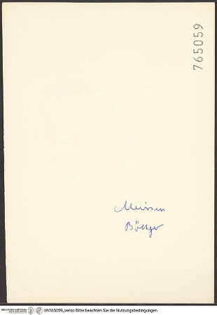 Rückseite von bh765059_recto