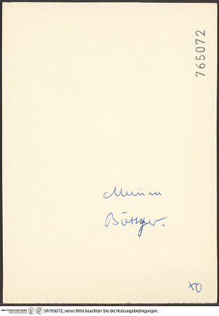 Rückseite von bh765072_recto