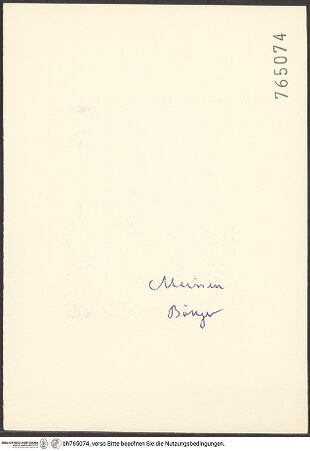 Rückseite von bh765074_recto